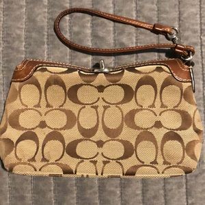 Coach wristlet